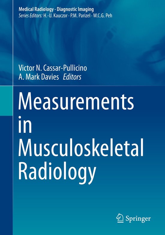 Measurements in Musculoskeletal Radiology - cover