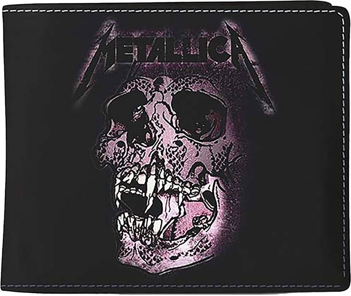 Rocksax Metallica - Pushhead Portemonnee - Zwart