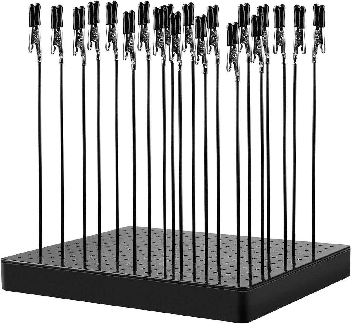 Model Painting Tool - Standaard met 20 stuks krokodillenklemmen
