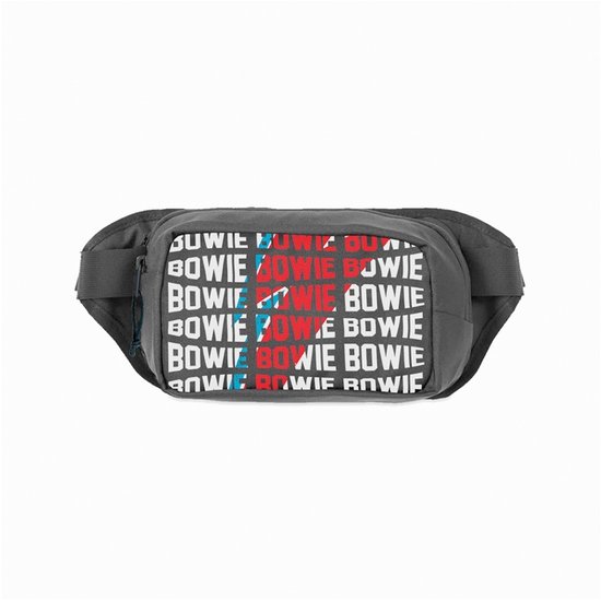 Rocksax David Bowie - Sac bandoulière Warped - Zwart