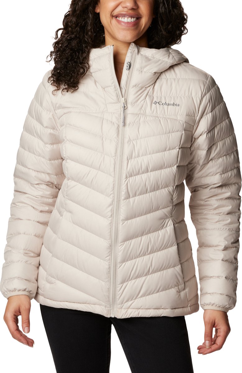Columbia Westridge Down Hooded Jacket Vrouwen Jasje Beige