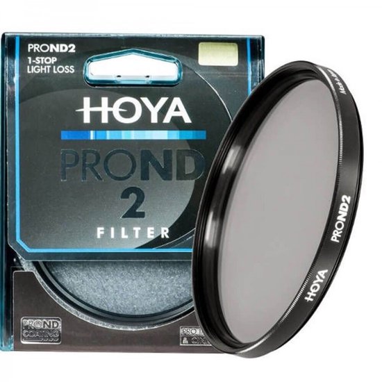 Filtre ND Hoya Pro ND2 82 Mm - Réduction De Lumière 1 Stop, Neutre Pour Photo Et Vidéo
