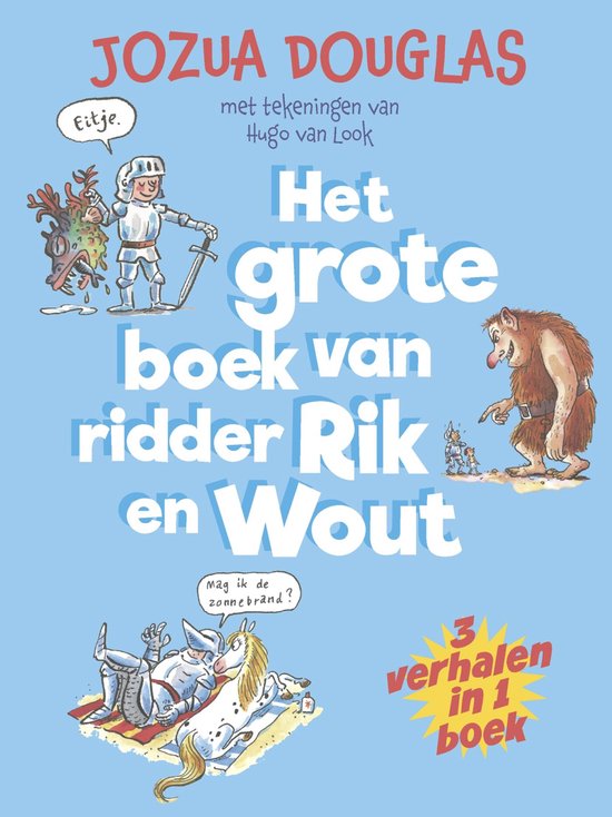 Grote AVI-boeken - Het grote boek van ridder Rik en Wout - cover
