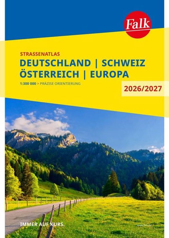 Falk Straßenatlas 2026/2027 Deutschland, Schweiz, Österrei ... - cover