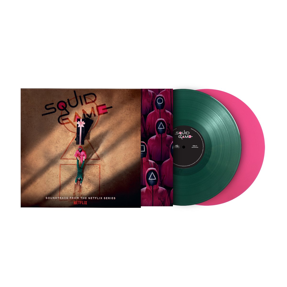 OST - Squid Game (Pink & Green Vinyl 2LP)
