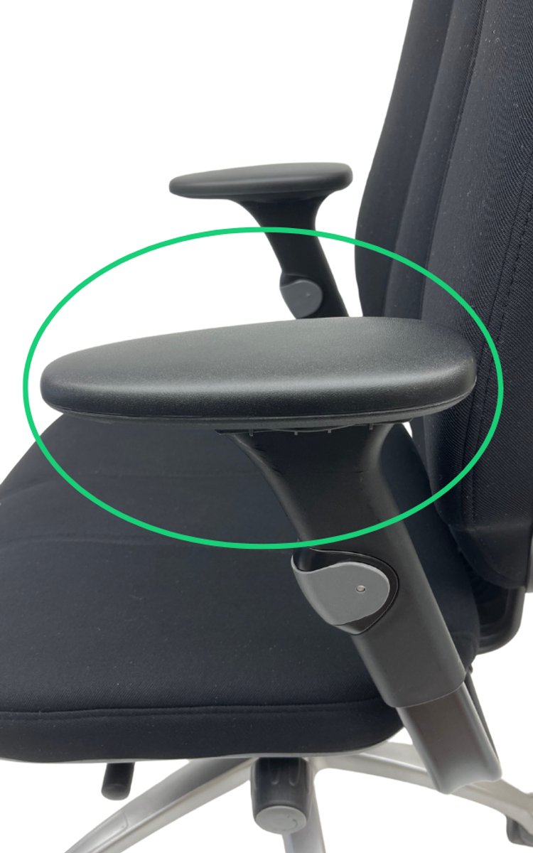 Jetchair - Armleuning Armpad geschikt voor RH - Armleuningen - Geschikt voor RH bureaustoel - Opdek - Nieuw - 1 Stuk