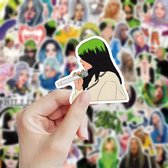 Billie Eilish Stickermix - HMHAS - 50 Stuks | Laptop | Ereader | Bullet Journal