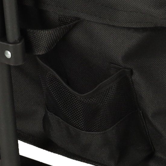 MOZY® - Bolderkar - Opvouwbaar - tot 100 kg - 43 x 47 x 83 cm - Zwart - Verstelbare Hendel - Bolderwagen van MOZY — afbeelding 5