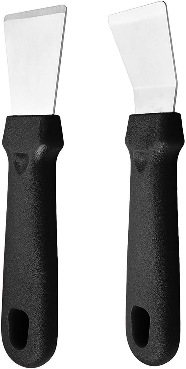 Doodadeals® - Glaskrabber Duo – Glasschraper – Verfschraper – Schraper Inductie Kookplaat – Keramisch