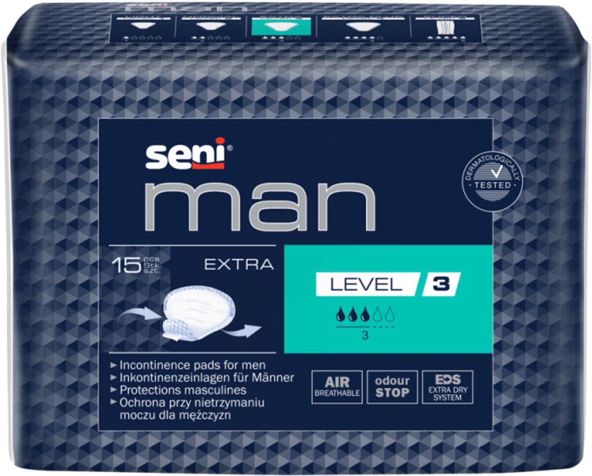 Seni Man Extra Level 3 - 32 pakken van 15 stuks