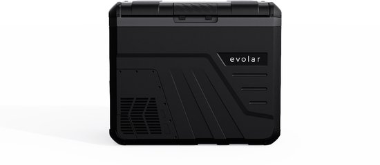 Evolar Elektrische Compressor Koelbox - 35L - Inclusief 2 Accu's - 12V en 230 volt - Coolbox - Zwart van Evolar — afbeelding 3
