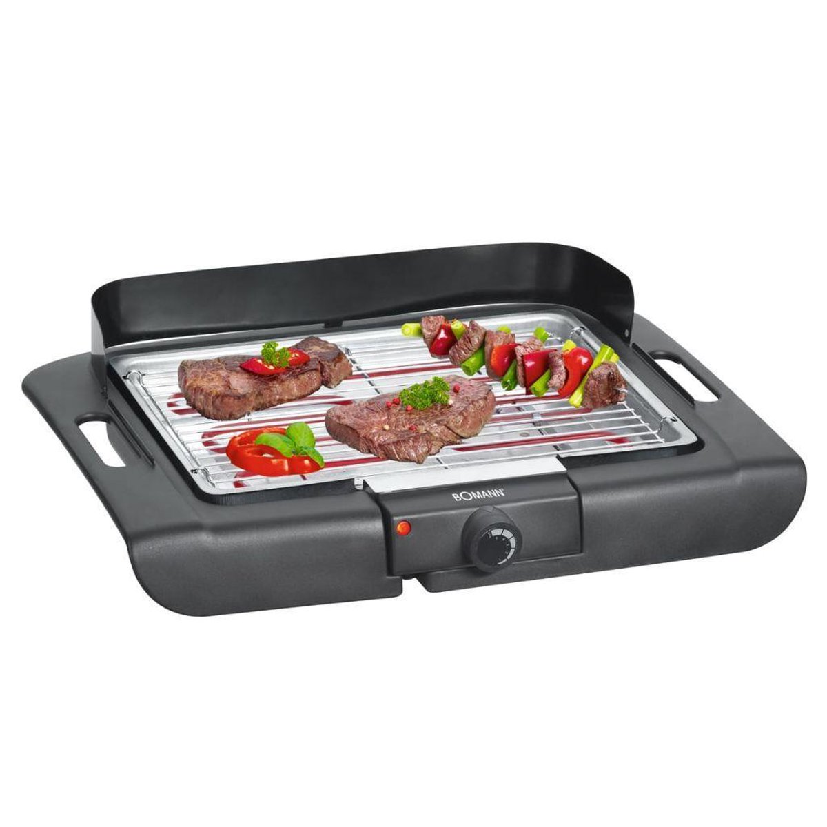 Bomann BQ 2243 -Barbecue tafelgrill - 2000W