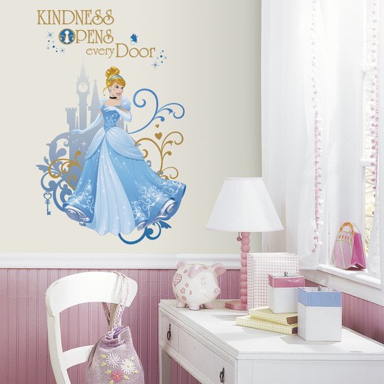 Stickers muraux RoomMates - Cendrillon
