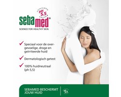 Sebamed Alle Dag Shampoo Pomp - 3 x 1000 ml - Voordeelverpakking