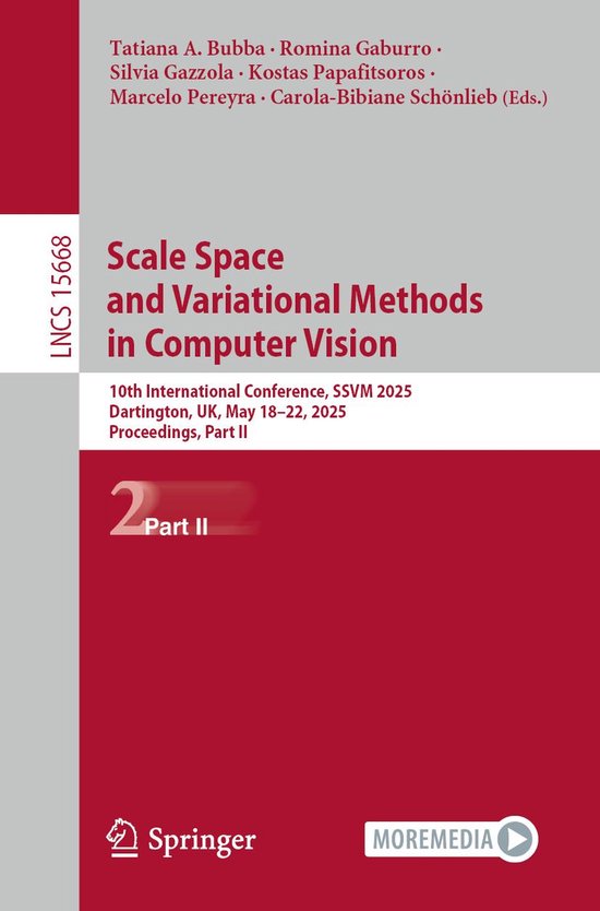 Springer Nature Proceedings Computer Science 2 - Scale Space ... - cover