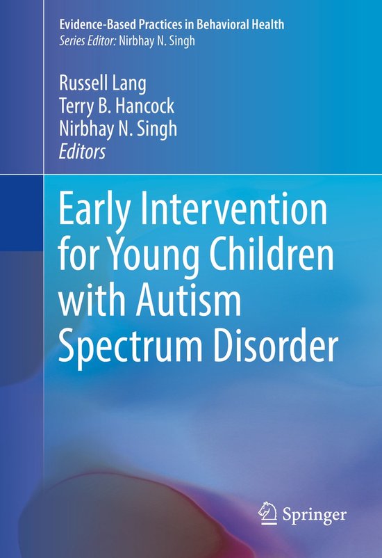 Early Intervention for Young Children with Autism Spectrum D ... - cover