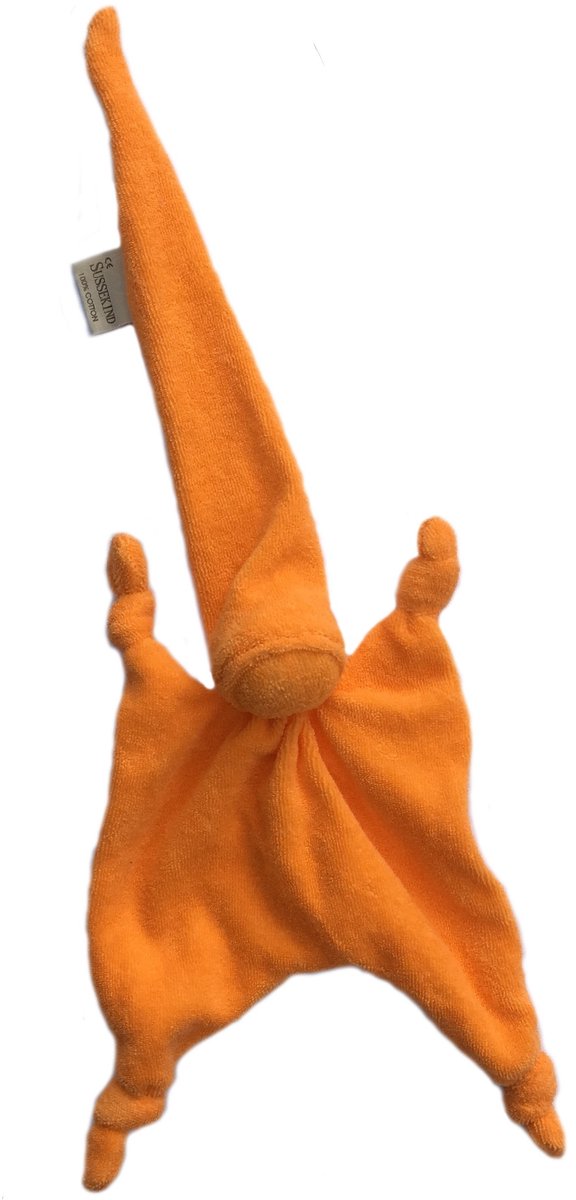 Sussekind badstof knooppopje oranje