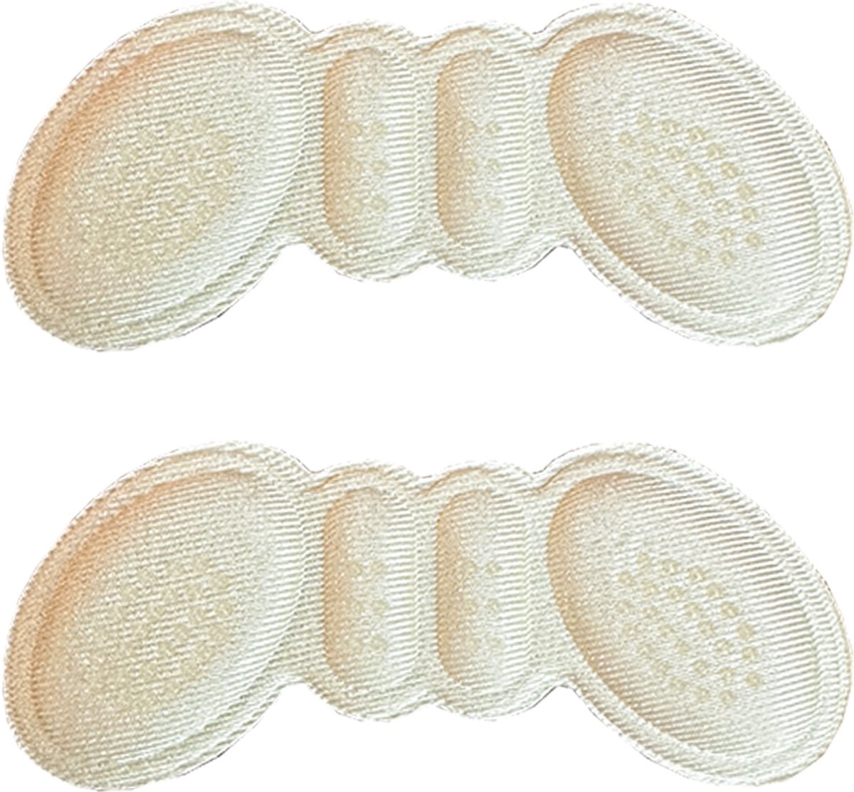 Sodrai Anti-Slip blaarbeschermer kussens | Hielbeschermers | Blaarbeschermers | Hielzool | hakbeschermer | Inlegzolen | 2 stuks / 1 paar | Beige