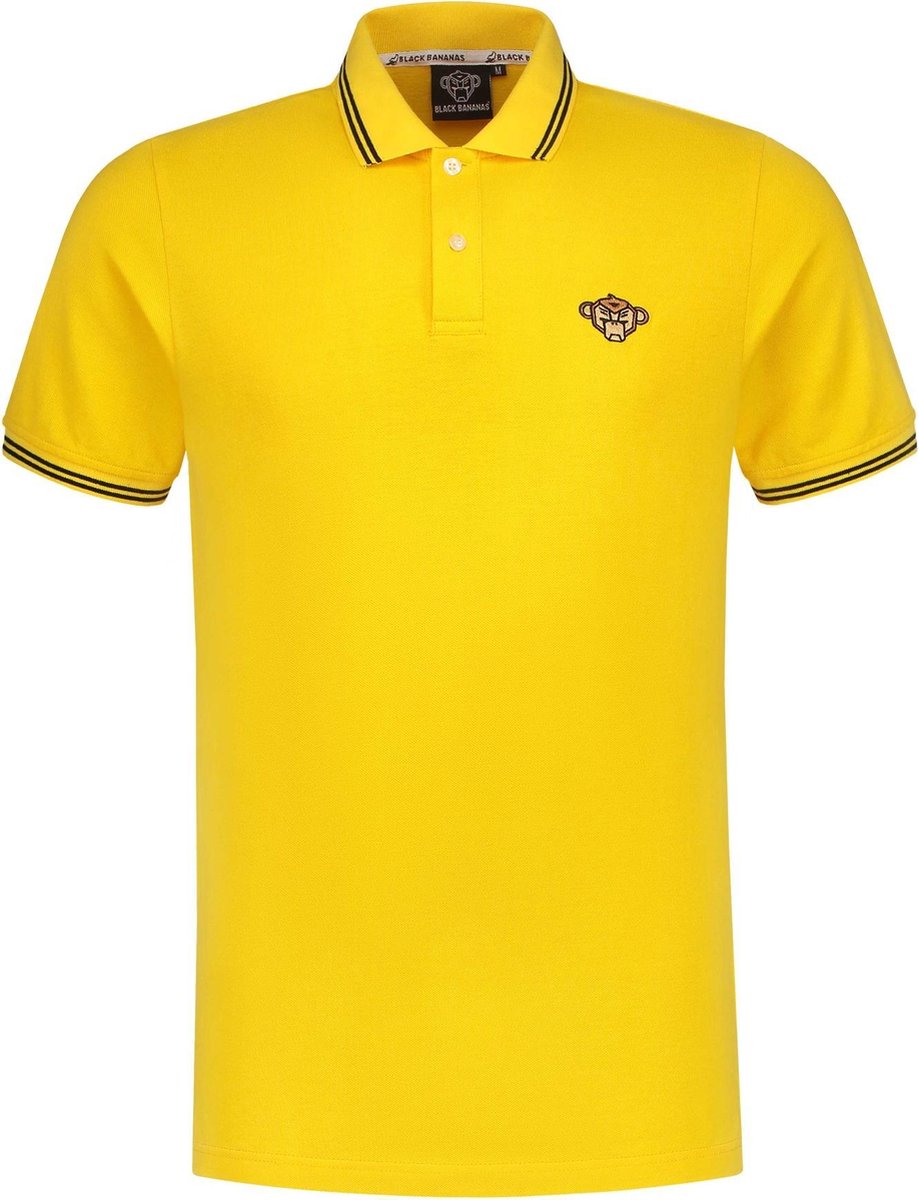 Black Bananas Basic Polo Yellow bol