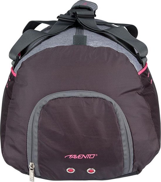 Avento Sporttas - Dames - Antraciet/Grijs mêlee/Fluorroze van Avento — afbeelding 2
