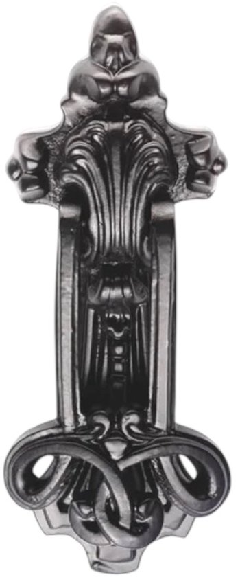 Deurklopper - mat zwart - Engels model - klassiek