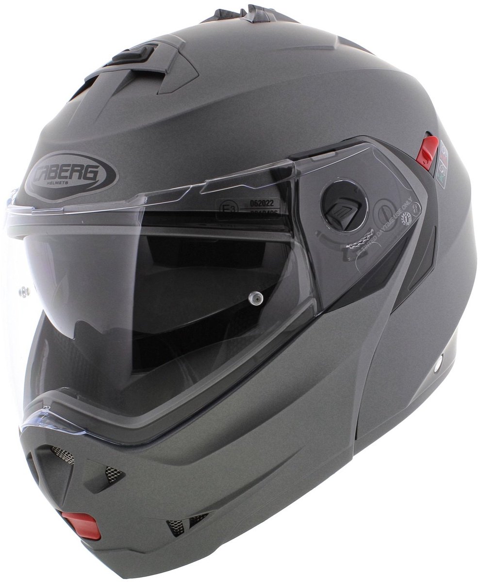 Caberg Duke X mat titanium systeemhelm