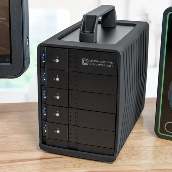 Oyen Digital Fortis 5C 5-Bay USB-C Drive Array - 120TB van Merkloos — afbeelding 4