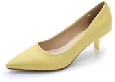 Nivard Hakken Dames Schoenen - Pumps - Schoenen - Geel - Maat 35.5