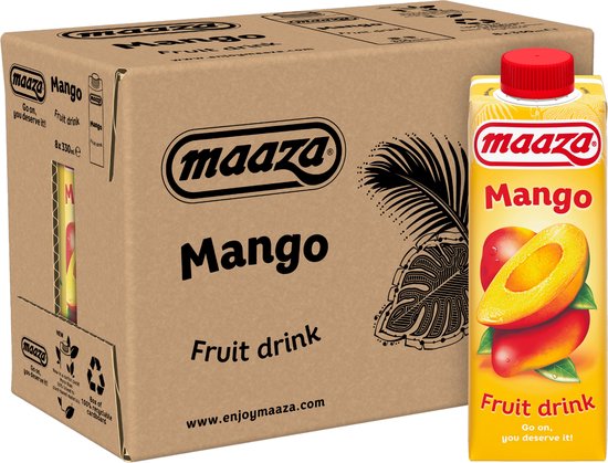 Maaza Mango Drink 8 x 330 ml