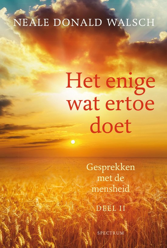 Het enige wat ertoe doet - cover
