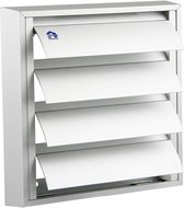Grille de ventilation Renson pour hotte aspirante - 173 x 173 mm - Opbouw - Alu F1