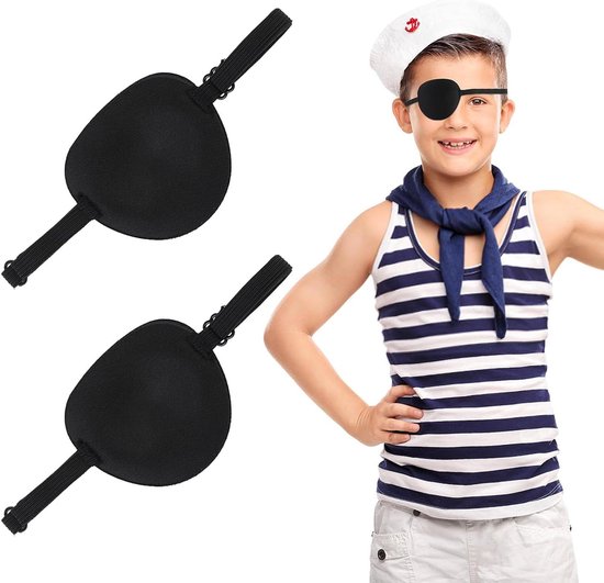 Piratenhoed en ooglapje voor kinderen - Vegaoo