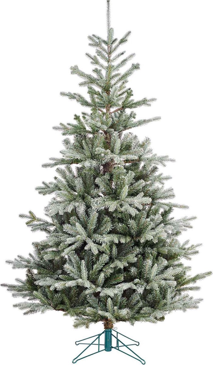 Black Box celtis kerstboom groen frosted tips 2211 maat in cm: 260 x 145 - GROEN