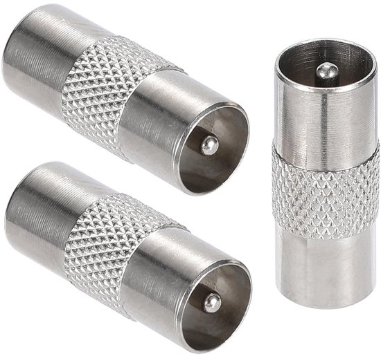 Q-Link coax stekker metaal haaks male/female kopen? Audio & video accessoires