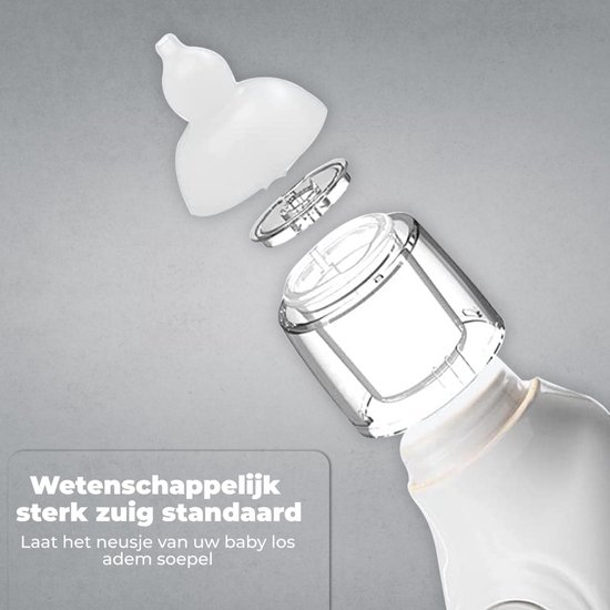 Luxegoed® Elektrische Neusreiniger voor Baby’s met Muziek en Licht - Neuspeer - Aspirator - Neuszuiger - USB-compatibel - Incl. Verzorgingssetje - Neusreiniger baby elektrisch - Baby neuszuiger - Groen van LUXE. — afbeelding 3