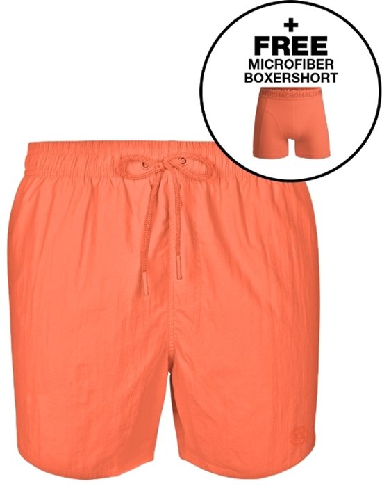 Maillot de bain homme Muchachomalo - 1 pack + boxer - Taille XL - Oranje - Maillot de bain homme