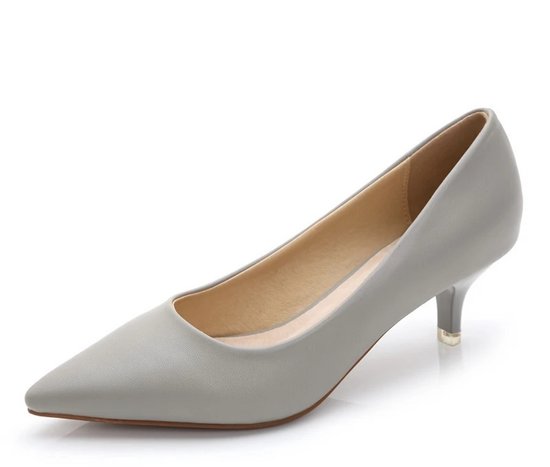 Nivard Hakken Dames Schoenen - Pumps - Schoenen - Grijs - Maat 35.5
