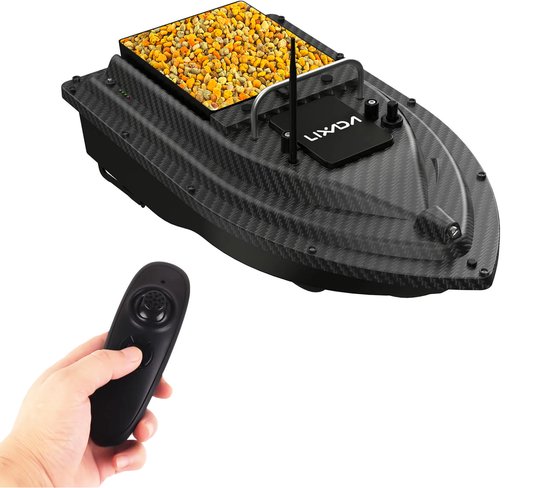 Bateau Appât Télécommandé 500m, 2kg De Charge, Batterie 5200 MAh - Neuf