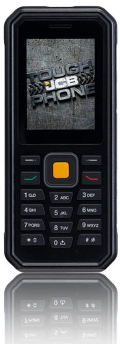 JCB Tradesman 4 - Mobiele Telefoon - 2.4'' - Dual-sim/Nano-sim - 4G - Bluetooth - USB Type-C - Zwart
