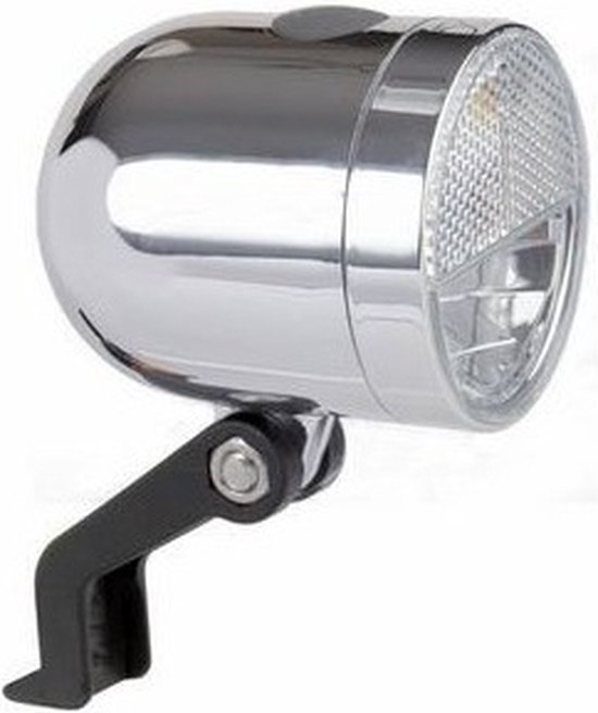 Ikzi Nero Retro - Koplamp - Led - Batterij - Chroom — afbeelding 5