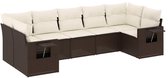 vidaXL-7-delige-Loungeset-met-kussens-poly-rattan-bruin