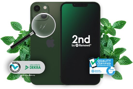 Apple iPhone 13 mini - 128GB - Nieuw - Groen | bol