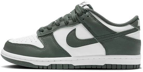 Nike Dunk Low Wit Groen Dames Sneaker Maat Doos