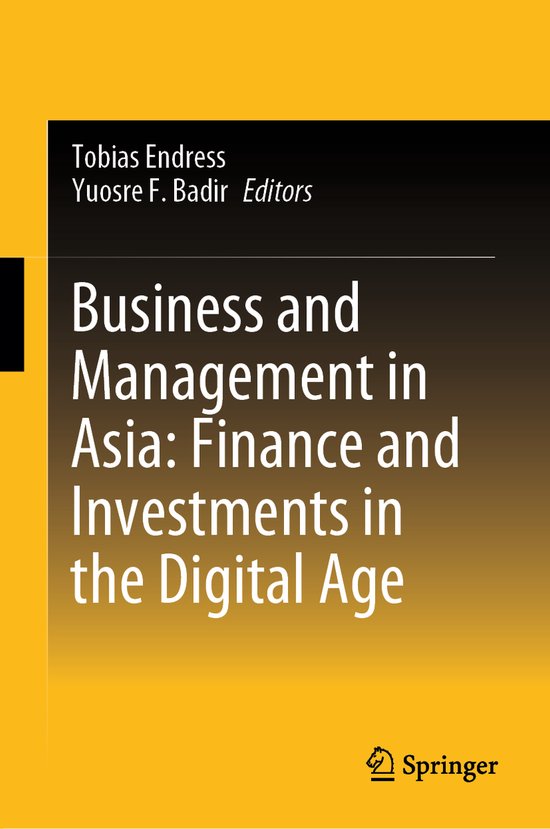 Business and Management in Asia: Finance and Investments in  ... - cover