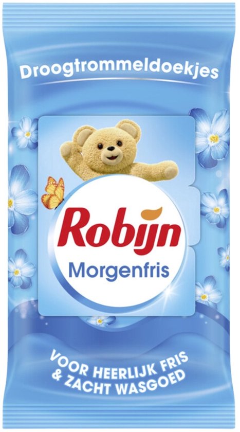 Robijn Intense Morgenfris Droogtrommeldoekjes - 9 x 20 stuks - Voordeelverpakking