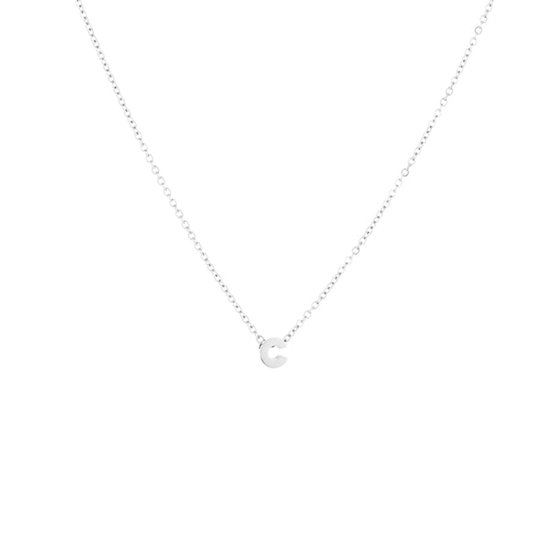 Collier Lettre C - Argent