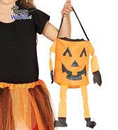 Halloween Pompoen Snoeptas Trick Or Treat 20cm