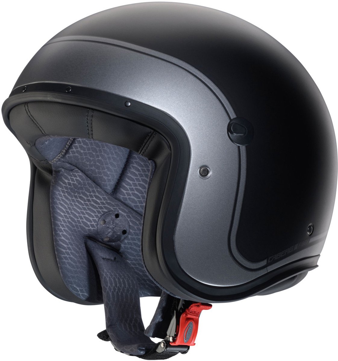 Caberg Freeride X Imola Mat Zwart Grijs Jethelm - Maat XXL - Helm