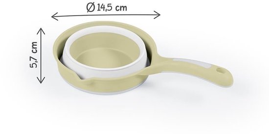 Dolu Eco Groen 3-delige Opvouwbare Badset 7272 — afbeelding 2