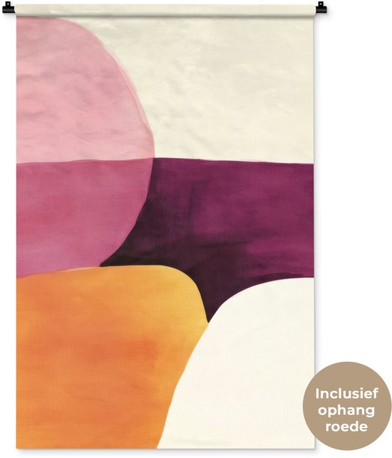 Tapisserie murale 90x135 cm - Formes - Abstrait - Coloré - Tapisserie murale - Tapisseries